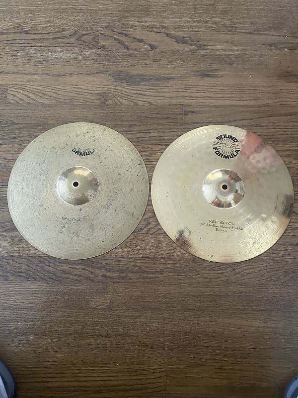 Paiste Sound Formula 14” hi hat cymbals image 1