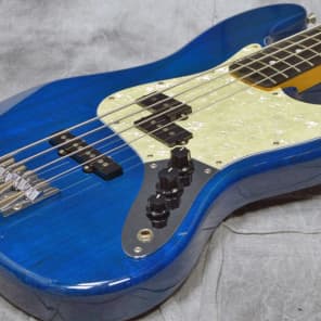 Fender Japan Jazz Bass JB62-PJ BD MH Translucent Blue | Reverb