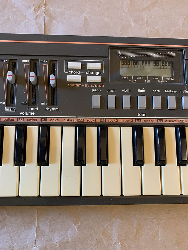 Casio PT-30 31-Key Mini Synthesizer 1980s - Black VGC