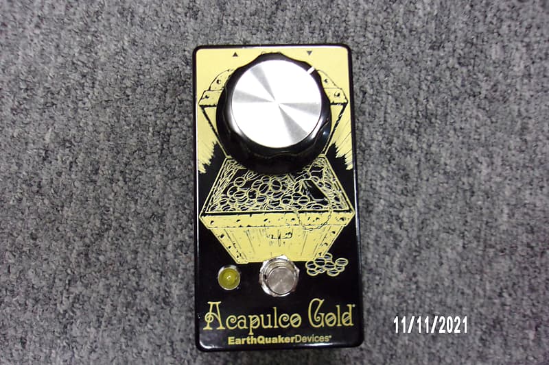 EarthQuaker Devices Acapulco Gold Poweramp Distortion Pedal Reverb