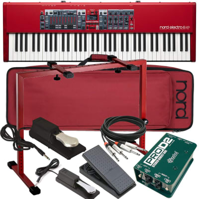 Nord Electro 6 HP 73 Stage Keyboard Stage Rig