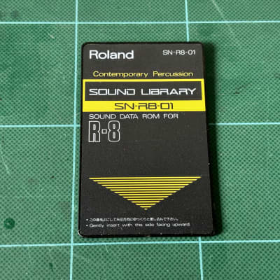 Roland SN-R8-01 Contemporary Percussion ROM CARD for R8 R-8 MKⅡ