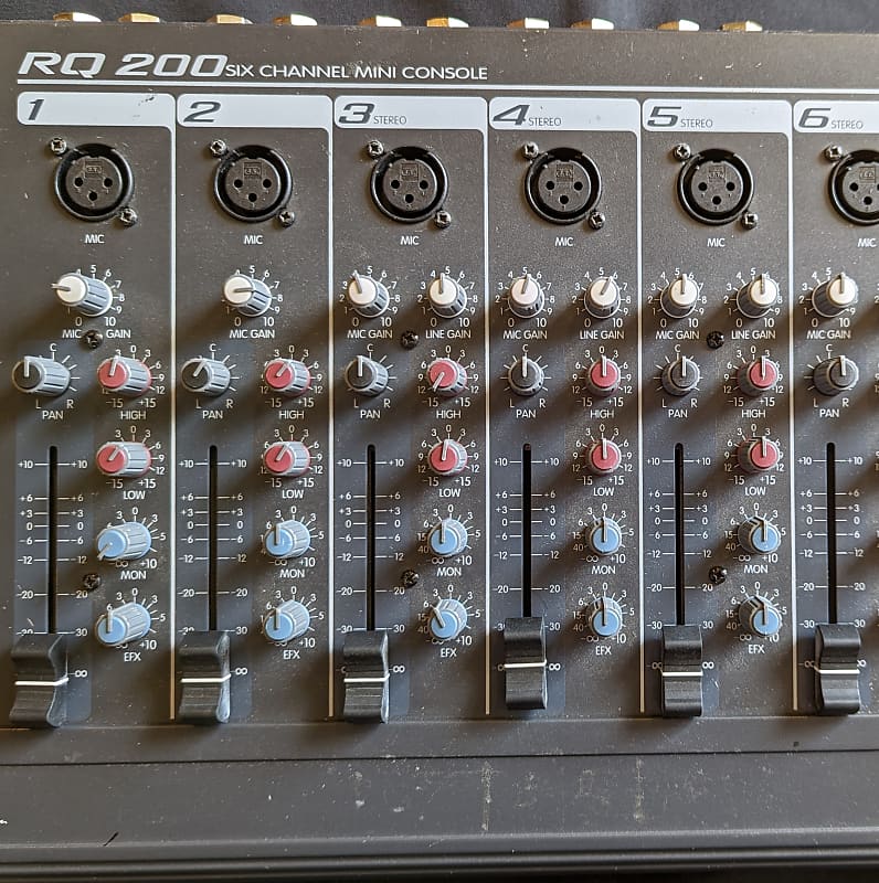 Peavey RQ200 6-Channel Mixer | zZounds