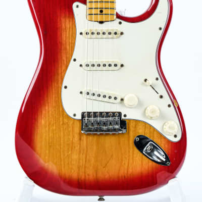 Fender Stratocaster Dan Smith Era Cherry Sunburst 1982 image 5