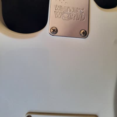 Squier Wayne's World Stratocaster 1992 White image 6