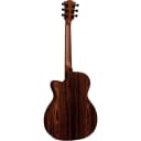 Lag Tramontane T270ASCE Slimline Satin CE Acoustic Guitar, 20 Frets, Tropical Khaya Neck, Brownwood Fingerboard, Open-Pore Satin