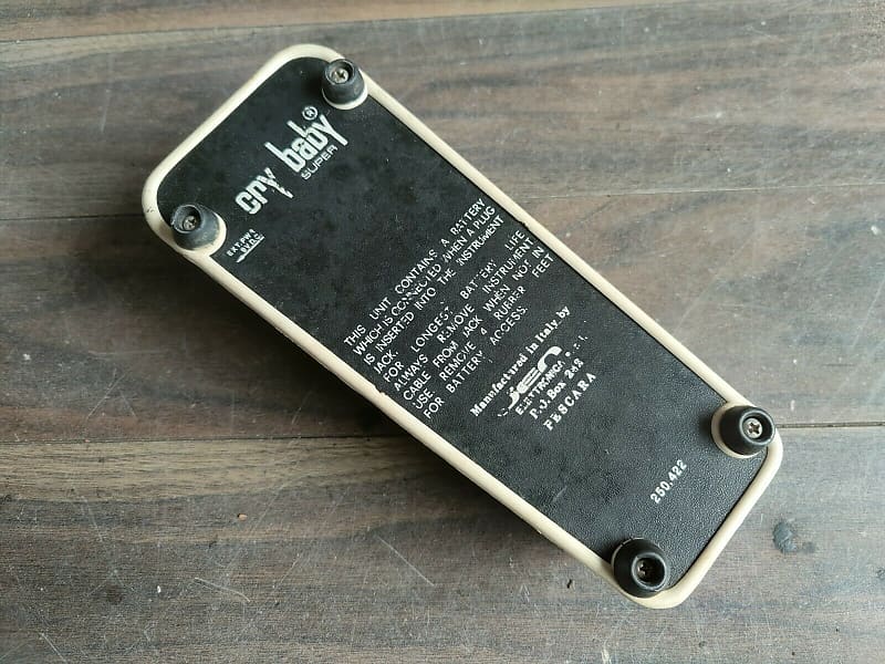 JEN VINTAGE Cry Baby SUPER 250.422 '83 ｜イケベ楽器店