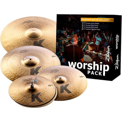 Zildjian K Custom Worship Cymbal Pack With Free 18" image 1
