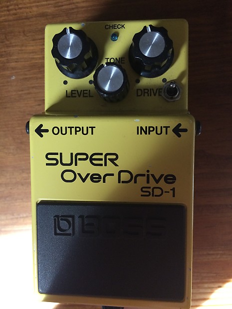 Boss SD-1 with Keeley Mod | Reverb