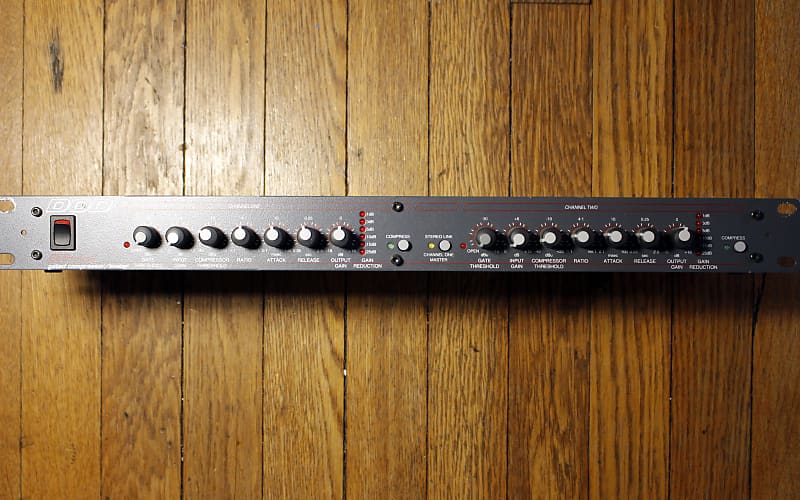 DOD 866 Series II, 2 Channel Gated Compressor Limiter, Rack