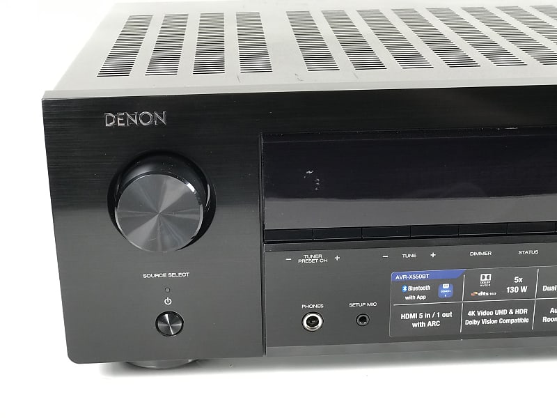 Denon AVR-X550BT AV Surround Receiver 230v | Reverb