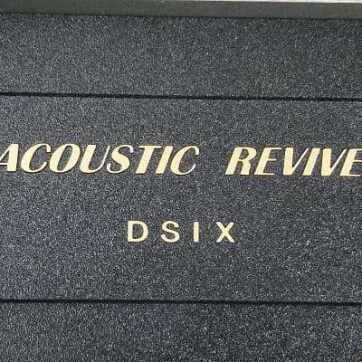 Acoustic Revive DSIX-1.0PA RCA Cable In Excellent Condition | Reverb