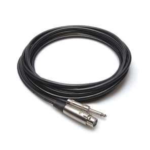 Hosa MCH-110 XLR3F to 1/4" TS Male Mic Cable - 10'