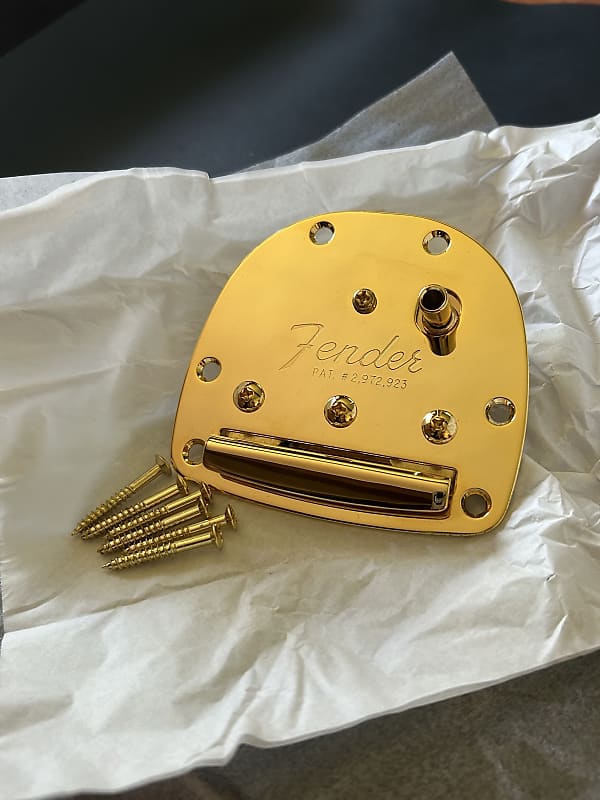 Fender Jazzmaster/ Jaguar Gold Hardware Tremolo Assembly Reverb