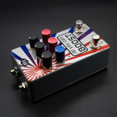 FFX Pedals All you can Boost V1.5 // Boost + Overdrive + Equalizer// Free EU Shipping image 5