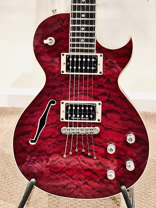 *RARE* GMP Pawn Shop Special Custom 200 Quilted Fire Red