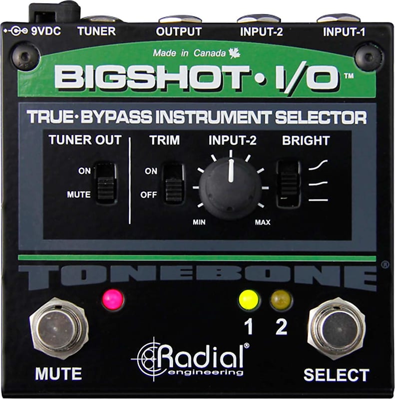 Radial R8007212 BigShot I/O Instrument Selector Pedal image 1