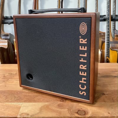 Schertler Jam 100 Acoustic Guitar Amp Wood Cabinet | Reverb