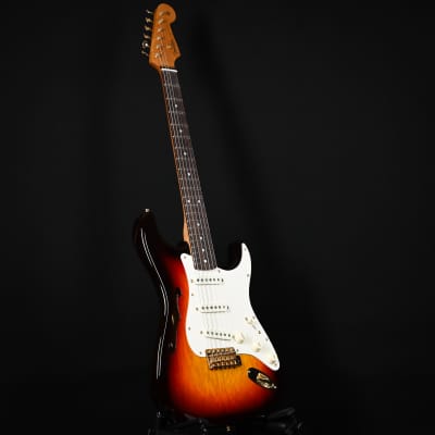Fender Custom Shop Artisan Korina Stratocaster NOS- Chocolate 3 Tone Sunburst 2025 (CZ581236) image 13