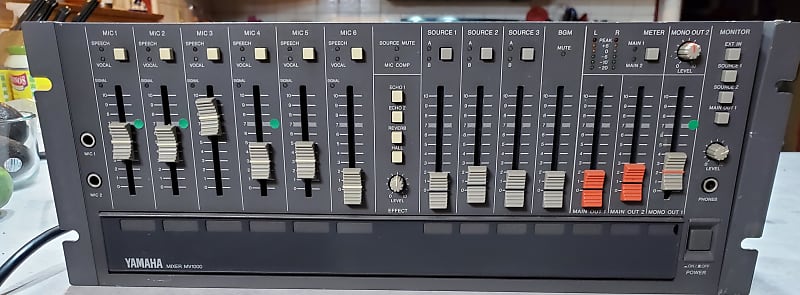 YAMAHA MV1000】 ｜中古音響 アナログミキサー 全国通信販売
