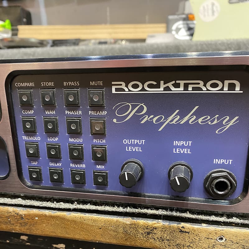 Rocktron Prophesy Rack Mount Guitar Preamp and Multi FX Reverb