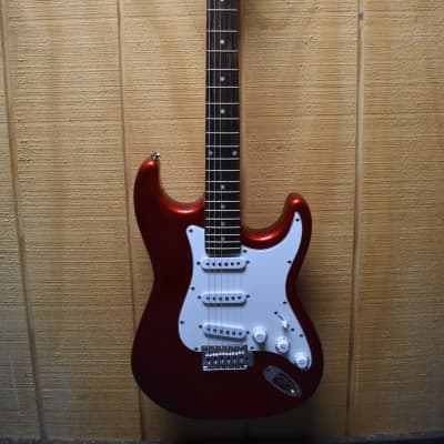 Baltimore Stratocaster Electric Guitar Red for sale