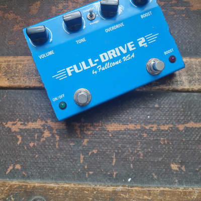 Fulltone Full Drive 2 (Non-MOSFET) 2000s - Blue for sale