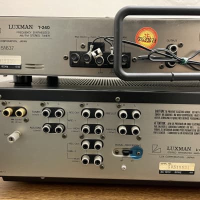 LUXMAN L-430 ステレオインテグレーテッドアンプ 通電音出し確認 LUXMAN L-430の仕様 ラックスマン