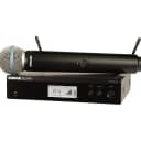 Shure BLX24R/B58-J10 Wireless Rackmount System with Beta 58A Handheld Microphone Transmitter, 584-60