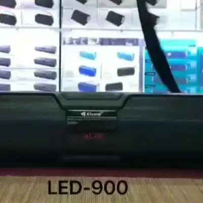 Kisonli LED-900 2022 Black Speaker Outdoor image 1