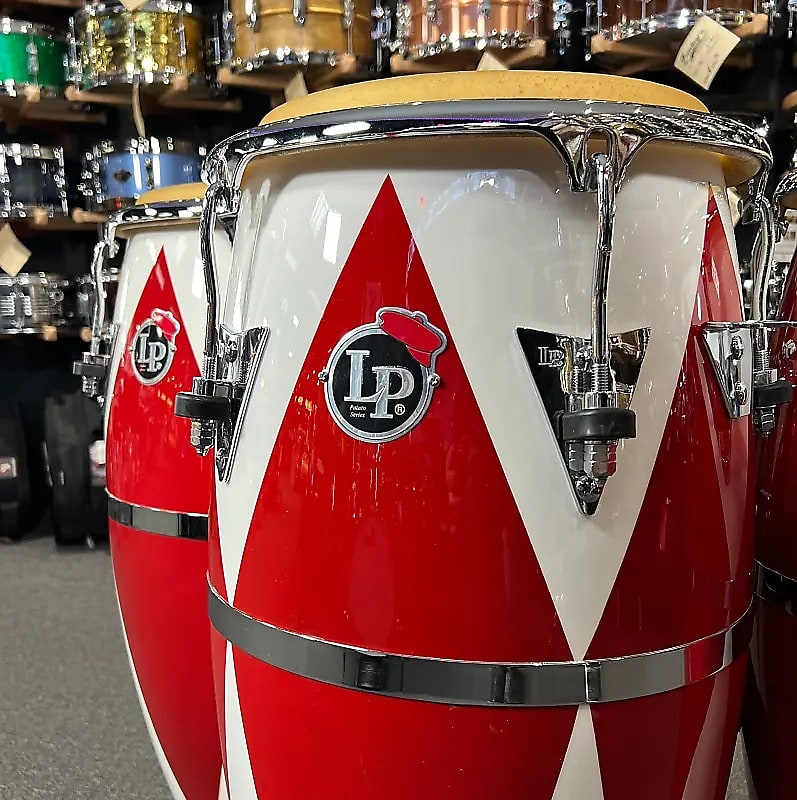 Buy Latin Percussion Model Congas in Black Fiberglass 11
