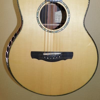 Kevin Ryan Paradiso Malaysian Blackwood Euro Spruce Acoustic Guitar 2015 image 9