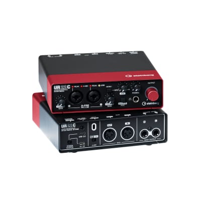 Steinberg UR22mkII Recording Pack Red Elements Edition - USB Audio