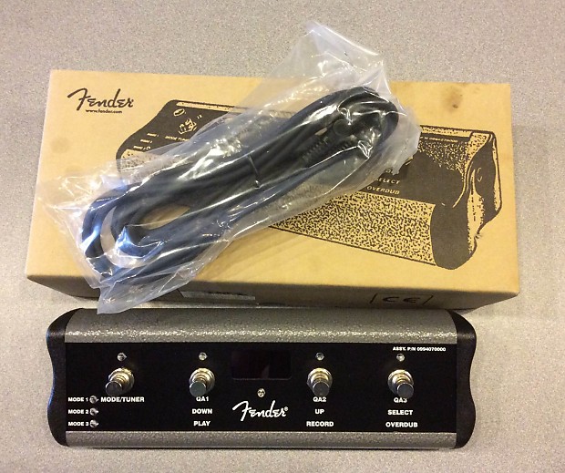 Fender g dec footswitch top