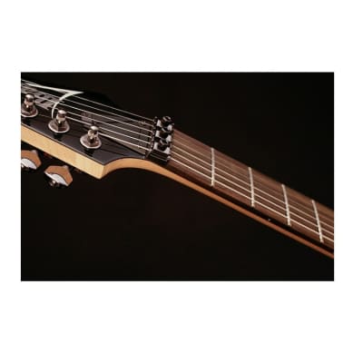 Ibanez Steve Vai Signature 6-String Electric Guitar with Monkey Grip, Jatoba Fretboard and Maple Neck (Left-Handed, White) image 5