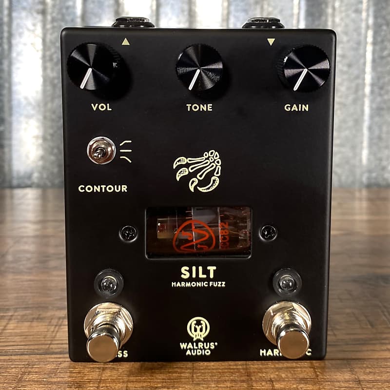 Walrus Audio SILT Harmonic Tube Fuzz Guitar Effect Pedal Black Used image 1