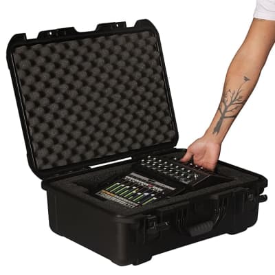 Gator Cases GMIX-DL1608-WP | Waterproof Injection-Molded Case for Mackie DL1608 Mixing Console (Black) image 5