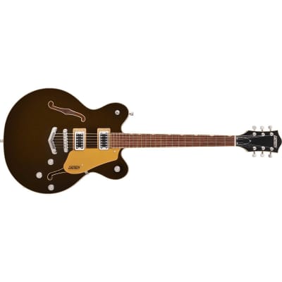 Gretsch G5622 Electromatic Collection Center Block Double-Cut Electric Guitar with V-Stoptail, Black Gold image 11