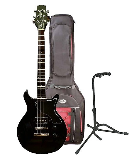 Hamer XT Series SPJ Special Junior Black Electric Guitar w