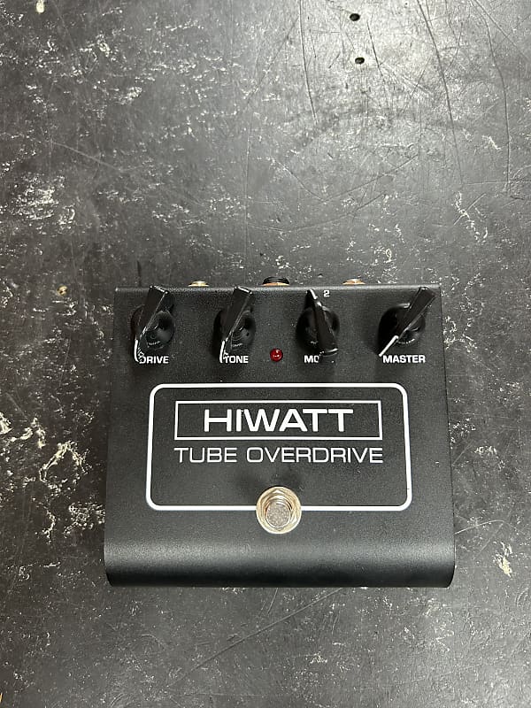 Hiwatt Tube Overdrive 2020s black Reverb