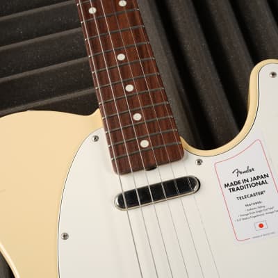 Fender MIJ Traditional II '60s Telecaster 2022 - Present - Vintage White image 4