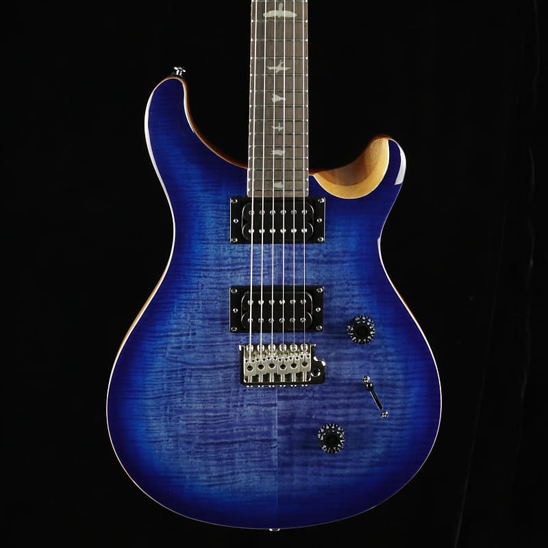 Prs Se Custom 24 Faded Blue Burst Reverb