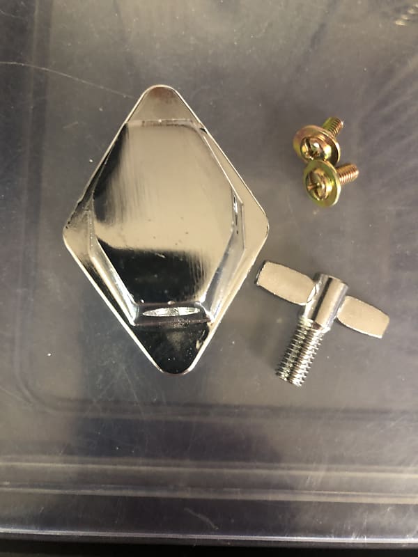 No name 3 Floor tom mounting brackets Chrome Reverb