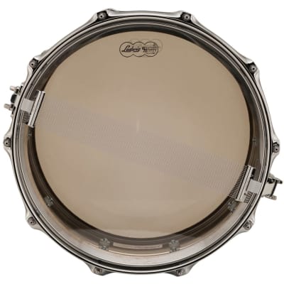 Ludwig LB400BT Supraphonic Chrome-Over-Brass Snare Drum w/ Tube Lugs, 5" x 14" image 5