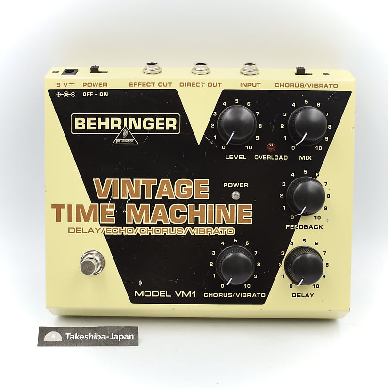 Behringer VM1 Time Machine Analog Delay Pedal | zZounds