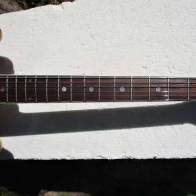 Kappa Series 500  Hollow Body Guitar, 1960's,  Wyattsville, Md.,  Sunburst Finish, Gig Bag image 11