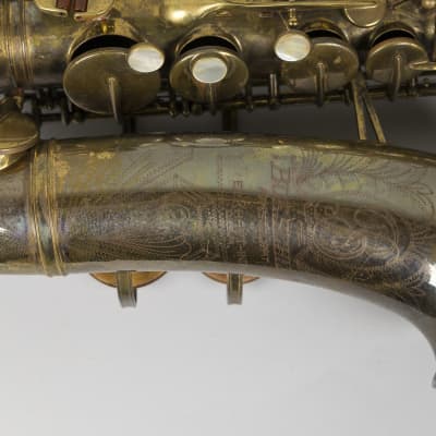Vintage ~1949-1950 Buescher Big-B Aristocrat Alto Saxophone image 2