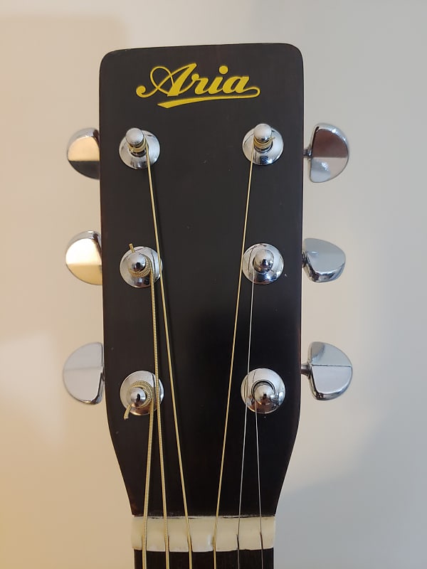 ARIA W-20 MIJ Handcrafted Acoustic Guitar | Reverb