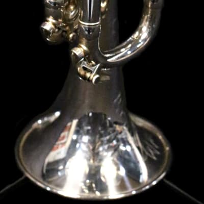 Vintage F.E. Olds Mendez Fullerton Trumpet; Ryan Kisor,  Silver Plated w/ Engraving image 6