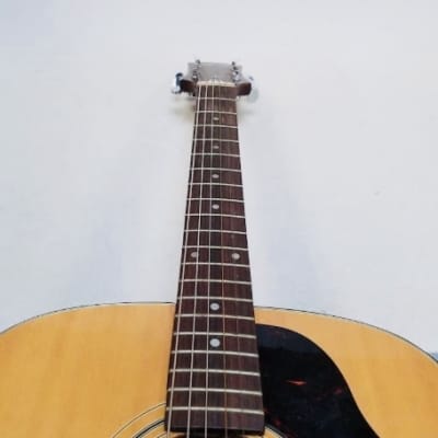 Vintage Epiphone FT134 Six String Acoustic Guitar Made in Japan 1970 Natural image 4